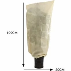 TRIOMPHE Hivernage Pour Plantes, Housse De Plante, Housse De Protection Pour Plante Non Tissée Protection Contre Le Gel Des Plantes En Pots Et Rosiers (80 X 100CM)T-Audace -Protection Pour Végétaux Soldes 59605629 2