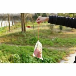 LTS FAFA Lot De 50 Sacs De Protection Pour Plantes Fruitières Avec Cordon De Serrage, Sac En Filet Respirant, Anti-insectes, Anti-insectes, Anti-insectes, Anti-oiseaux, Outils De Jardinage 25 X 15 Cm. -Protection Pour Végétaux Soldes 59654706 5