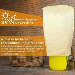 GALOZZOIT Housse D'hivernage Pour Plante, 180 X 120cm Voile Hivernage Plante, Housse D'hivernage Réutilisable Convient Pour La Protection Des Plantes En Extérieur En Hiver 10 GALOZZOIT Housse D'hivernage Pour Plante, 180 X 120cm Voile Hivernage Plante, Housse D'hivernage Réutilisable Convient Pour La Protection Des Plantes En Extérieur En Hiver -Protection Pour Végétaux Soldes 59853537 4