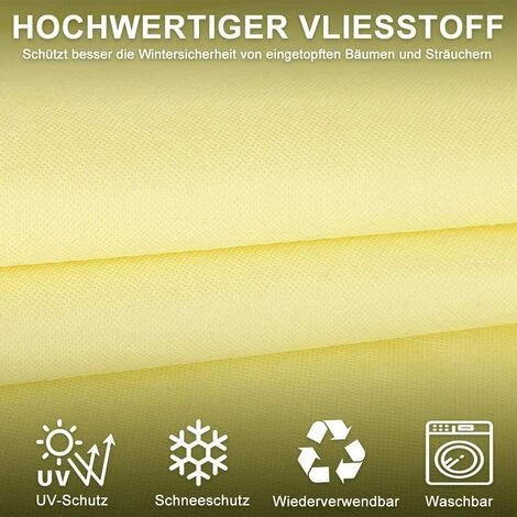 GALOZZOIT Housse D'hivernage Pour Plante, 180 X 120cm Voile Hivernage Plante, Housse D'hivernage Réutilisable Convient Pour La Protection Des Plantes En Extérieur En Hiver 7 GALOZZOIT Housse D'hivernage Pour Plante, 180 X 120cm Voile Hivernage Plante, Housse D'hivernage Réutilisable Convient Pour La Protection Des Plantes En Extérieur En Hiver – Image 5