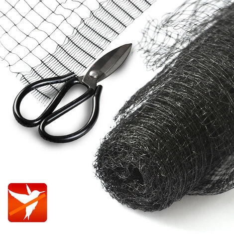 Filet Anti Oiseaux | Protection Des Arbres & Arbustes | LxL 5 X 2 M | Certeo - Noir 5 Filet Anti Oiseaux | Protection Des Arbres & Arbustes | LxL 5 X 2 M | Certeo - Noir – Image 3