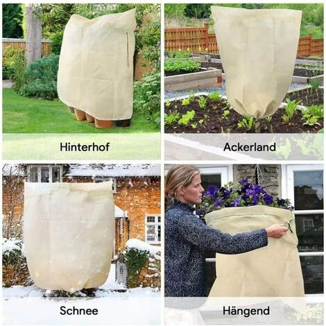 LYCXAMES Housse De Protection Pour Arbre Fruitiers,résistant Au Froid Et Au Gel,pour Plantes De Jardin,sac De Protection Pour Les Plantes,housse Pour Arbres Fruitiers Avec Fermeture éclair 100*80 Cm 4 LYCXAMES Housse De Protection Pour Arbre Fruitiers,résistant Au Froid Et Au Gel,pour Plantes De Jardin,sac De Protection Pour Les Plantes,housse Pour Arbres Fruitiers Avec Fermeture éclair 100*80 Cm – Image 2