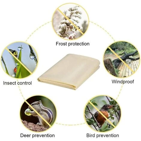LYCXAMES Housse De Protection Pour Arbre Fruitiers,résistant Au Froid Et Au Gel,pour Plantes De Jardin,sac De Protection Pour Les Plantes,housse Pour Arbres Fruitiers Avec Fermeture éclair 100*80 Cm 7 LYCXAMES Housse De Protection Pour Arbre Fruitiers,résistant Au Froid Et Au Gel,pour Plantes De Jardin,sac De Protection Pour Les Plantes,housse Pour Arbres Fruitiers Avec Fermeture éclair 100*80 Cm – Image 5