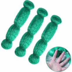 FR-LIFE Filet Anti Oiseaux,BR-Vie 3pcs 2 * 10m Vert Jardin Oiseau Filet De Pour Plante Filet De Protection,Protéger Les Plantes, Les Fruits, Les Fleurs Et Les Légumes,Maille De 15 Mm