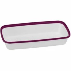 ROMBERG Boqubbe Train Call M <br /> 37 X 19 X 6 Cm, Très Stable, Couleur: Blanc / Prune