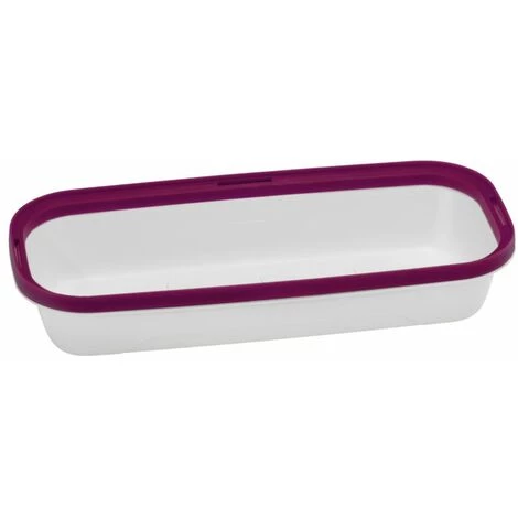 ROMBERG Boqube Display Bcle S <br /> 28 X 12 X 5 Cm, Très Stable, Couleur: Blanc / Prune 3 ROMBERG Boqube Display Bcle S <br /> 28 X 12 X 5 Cm, Très Stable, Couleur: Blanc / Prune