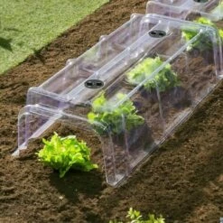 TERRE JARDIN Tunnel De Forçage Transparent -Protection Pour Végétaux Soldes 624286 3