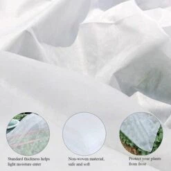 ROSIER Filet De Protection Anti-Insectes, Filet De Protection Anti-insectes En Maille Fine Pour Jardin, Serre, Plantes, Fruits, Fleurs, Cultures 4pcs 0.7*1m——VEBTles -Protection Pour Végétaux Soldes 63644912 4