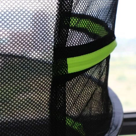 GRID COOL Filet De Séchage Avec Fermeture éclair 2 Couches Pliable 61 Cm X 61 Cm X 38 Cm Noir Pour Le Séchage Des Légumes, De La Viande, Des Herbes, Du Poisson, Etc. 6 GRID COOL Filet De Séchage Avec Fermeture éclair 2 Couches Pliable 61 Cm X 61 Cm X 38 Cm Noir Pour Le Séchage Des Légumes, De La Viande, Des Herbes, Du Poisson, Etc. – Image 4