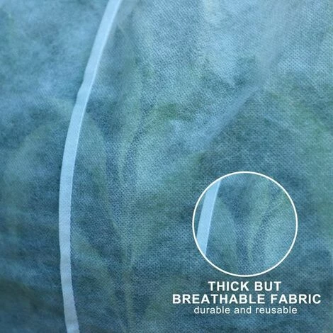 MINKUROW Housse De Protection Contre Le Gel 3D Ronde Pour Plantes De Jardin Et Plantes 5 MINKUROW Housse De Protection Contre Le Gel 3D Ronde Pour Plantes De Jardin Et Plantes – Image 3