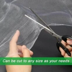 ZOLGINAH Filet Anti Insectes Jardin,Filet Protection Insectes Potager,Filet De Protection Anti-Insectes,Filet Anti Insectes Jardin,Insectes Protection Maille,Filet Anti-Insectes (3*6) -Protection Pour Végétaux Soldes 63729452 4