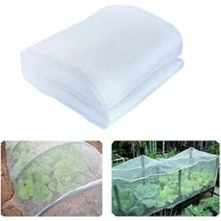 RHAFAYRE Filet Anti Insecte, 2.5 X 10 M Filet De Protection Anti-Insectes, Filet Anti Insecte Potager, Maille Fine Anti-Insecte En Maille, Filets Pour Jardin, Filet Anti-Insectes Pour Légumes