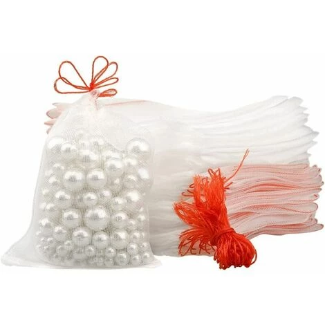 SINCèREETALI 20 Pcs Insectes Moustique Bug Net Barrière Sac, Plante Fruit Protéger Filet Sac Petit Jardin Filet Sac 15 X 25 Cm 3 SINCèREETALI 20 Pcs Insectes Moustique Bug Net Barrière Sac, Plante Fruit Protéger Filet Sac Petit Jardin Filet Sac 15 X 25 Cm