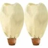 SINCèREETALI Lot De 2 Bâches De Protection Des Plantes, Bâche D'Hiver Economique Grande Capacité (Beige) - 60 X 80 Cm -Protection Pour Végétaux Soldes 63820119 1