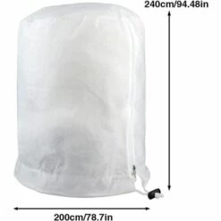 MEZHENG Housses Hivernage Pour Plantes, Housse D'hivernage, Housse De Protection Pour Plante Non Tissée Protection Contre Le Gel Des Plantes En Pots Et Vegetaux (200 X 240CM) -Protection Pour Végétaux Soldes 63891446 2