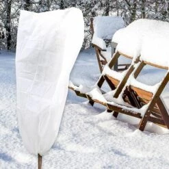 MEZHENG Housses Hivernage Pour Plantes, Housse D'hivernage, Housse De Protection Pour Plante Non Tissée Protection Contre Le Gel Des Plantes En Pots Et Vegetaux (200 X 240CM) -Protection Pour Végétaux Soldes 63891446 5