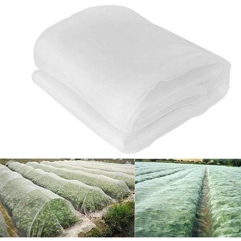 EINEMGELD 11 Filet De Protaction Anti-inseetes En Maille Fine Pour Jardin, Serre, Plantes, Fruits, Fleurs, Cultures Repousse-pesticides, 10x2.5m 3 EINEMGELD 11 Filet De Protaction Anti-inseetes En Maille Fine Pour Jardin, Serre, Plantes, Fruits, Fleurs, Cultures Repousse-pesticides, 10x2.5m