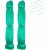MEZHENG 2 Pièces 10 M X 4 M Filet Anti Oiseaux, Filet Oiseaux, Filet Arbre Fruitier, Filets Pour Jardin Protégez Arbres Fruitiers Et Les Légume Des Dommages Causés Par Les Oiseaux, Maille De 15 Mm -Protection Pour Végétaux Soldes 64119300 1