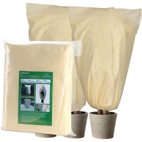 ARC-EN-CIéL Housse Hivernage Pour Plantes, Housse D'hivernage Non Tissée 80 G/m² Protection Contre Le Gel Des Plantes En Pots Et Rosiers (100x80cm) - 2 Pièces Arcenciél 6 ARC-EN-CIéL Housse Hivernage Pour Plantes, Housse D'hivernage Non Tissée 80 G/m² Protection Contre Le Gel Des Plantes En Pots Et Rosiers (100x80cm) - 2 Pièces Arcenciél – Image 4