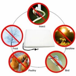 THSINDE Bâche D'hiver Pour La Protection Des Cultures Couverture D'arbre D'hiver Polaire Avec Cordon De Serrage 3pcs 60 X 80cm -Protection Pour Végétaux Soldes 64532168 3