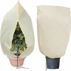 MEZHENG Housse De Protection Hiver, Housse De Protection Hiver Protection Antigel Réutilisable Et Lavable (180x120CM)