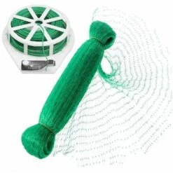 DECKON Filet Anti-Oiseaux, Filet De Jardin Vert 4x10m, Filet De Protection Pour Filet De Plantes, Protège Plantes, Fruits, Fleurs Et Légumes, Trou De 15mm -Protection Pour Végétaux Soldes 64546061 2