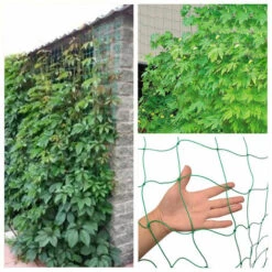 BENOBBY KIDS Filet Pour Plantes Grimpantes, Filet De Treillis De Jardin, 1,8*5m Esportic Filet à Plantes Grimpantes, Filet à Ramer, Filet De Treillis Végétal, Pour Concombre Légume Plante Grimpantes. -Protection Pour Végétaux Soldes 64873365 2