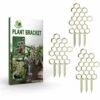 BENOBBY KIDS 3 Paquets Treillis De Plantes De Jardin Treillis En Nid D'abeille En Bois Treillis En Bois Pour Plantes Grimpantes Intérieur Extérieur Support De Tige De Vigne Plantes En Pot -Protection Pour Végétaux Soldes 64873701 1