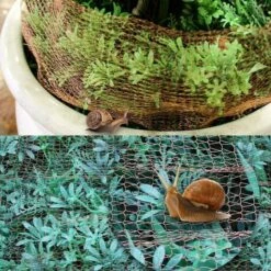 Grillage Anti Rongeur De Haute Qualité,99.9% Cuivre Anti Limace Escargot Souris Rat Oiseaux Nematodes Ferramol, Filet De Cuivre Tricot Pour L'intérieur, Le Jardin(6 Mètres, 2pcs) 56Vingt -Protection Pour Végétaux Soldes 64937137 5