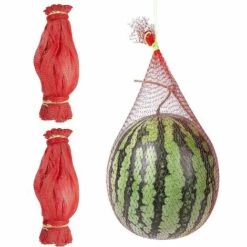 DONTODENT Filets De Pastèque - Paquet De 50 Filets De Pastèque Suspendus Sacs Hamacs De Melon Berceaux Pour Pastèque, Melon Miel, Concombres35cm Ruikalucky 45cm