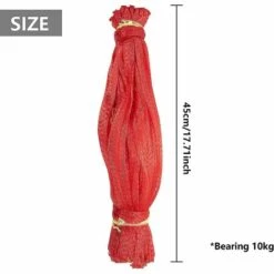 DONTODENT Filets De Pastèque - Paquet De 50 Filets De Pastèque Suspendus Sacs Hamacs De Melon Berceaux Pour Pastèque, Melon Miel, Concombres35cm Ruikalucky 50cm -Protection Pour Végétaux Soldes 65034543 2