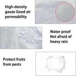 BEARSU 100 Pièces Cordon Style Raisin Protéger Sac Fruits Protection Sacs Maille Sac Contre Insectes Pochette 8 BEARSU 100 Pièces Cordon Style Raisin Protéger Sac Fruits Protection Sacs Maille Sac Contre Insectes Pochette -Protection Pour Végétaux Soldes 65098971 3