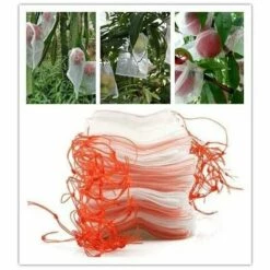 L'FLANEUR 20 Pièces Insecte Moustiquaire Barrière Sac 20x30 Cm Plante Fruit Protection Sac Jardin Filet Sac ANEUR -Protection Pour Végétaux Soldes 65355021 5