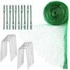 Filet Anti Oiseaux,4 * 10m Vert Jardin Oiseau Filet De Pour Plante Filet De Protection,Protéger Les Plantes, Les Fruits, Les Fleurs Et Les Légumes, 10pcs Pointes De Terre+10pcs Cravates S'arêern -Protection Pour Végétaux Soldes 65358819 1