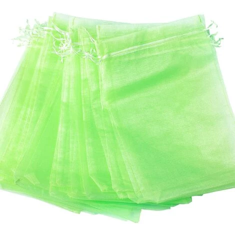 LADACèE 100 Sac Protection Fruits Sacs Filets Protection Des Grappes De Raisins Contre Les Oiseaux Et Insectes Guêpes Frelons 30 X 20 Cm 4 LADACèE 100 Sac Protection Fruits Sacs Filets Protection Des Grappes De Raisins Contre Les Oiseaux Et Insectes Guêpes Frelons 30 X 20 Cm – Image 2