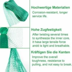 LUCKY-88 Filet Anti-oiseaux Vert Pour Protéger Les Plantes 2*10M2pcs -Protection Pour Végétaux Soldes 65800630 3