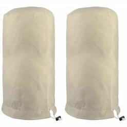 LUCKY-88 Housse De Protection Antigel Pour Plantes D'hiver Housse Antigel Antigel Et Anti-insectes Avec Cordon De Serrage