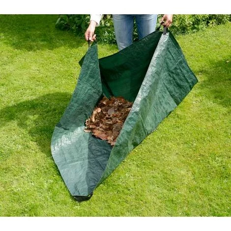 WENKO Bache De Jardinage Profi, Bache De Plantation, Avec Poignées De Transport Et Fermeture éclair Pour Faciliter Le Transport Au Compost, Plastique, 145x145 Cm, Vert - Vert 7 WENKO Bache De Jardinage Profi, Bache De Plantation, Avec Poignées De Transport Et Fermeture éclair Pour Faciliter Le Transport Au Compost, Plastique, 145x145 Cm, Vert - Vert – Image 5