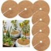 OSQI 6 Pièces Disque De Paillage,Protection D'hiver Pour Plantes En Pot,Plantes Protection Tapis,Biodégradable Tapis De Coco Plantes Pour Le Jardinage,20cm -Protection Pour Végétaux Soldes 65989535 1