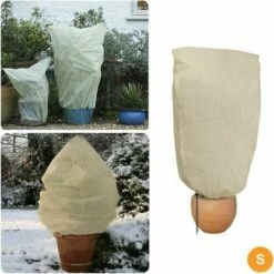 KAEJYIUT Housse D'hivernage Pour Plante, Voile D'hivernage, Protection Plantes, Housse, Nortene, Antigel, Hivernage Plantes （120 X 80CM） -Protection Pour Végétaux Soldes 66110565 5