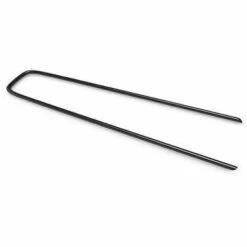 YOOUYIDA Piquet De Fixation Jardin, Piquet De Tente, Toile De Paillage, Piquet Pour Bache De Paillage, Sardines Feutre Geotextile Piquet De Paillage Lot De 50 Clous En Forme De U Pour Trampoline, Tente De Camping Et Jardin -Protection Pour Végétaux Soldes 66260984 4