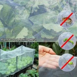 PESCE Filet De Protection Pour Serre Fruits Légumes Couverture De Soin Filet à Insectes Couvre-plantes Filet De Protection Contrôle De Jardin Filet à Mailles Anti-oiseaux -Protection Pour Végétaux Soldes 66264079 3