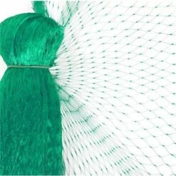 BEARSU Filets Anti Oiseaux, 4x10M Filet De Jardin Vert, Filet Arbre Fruitier Nylon, Filet De Protection Pour Filet De Plantes, Protège Plantes, Fruits, Fleurs Et Légumes, Trou De 15mm -Protection Pour Végétaux Soldes 66401527 5