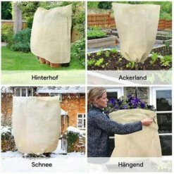 BF Plante D'hiver Couverture Anti-froid Couverture De Protection Des Plantes D'extérieur Anti-gel Anti-froid Fleur Anti-gel -Protection Pour Végétaux Soldes 66437131 5