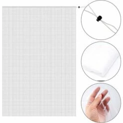 BF Plante Couverture Anti-insectes Sac Anti-insectes Cordon Anti-mouche Couverture Fleur Et Fruit Filet Anti-insectes 1*1.5m 8 BF Plante Couverture Anti-insectes Sac Anti-insectes Cordon Anti-mouche Couverture Fleur Et Fruit Filet Anti-insectes 1*1.5m -Protection Pour Végétaux Soldes 66437451 2