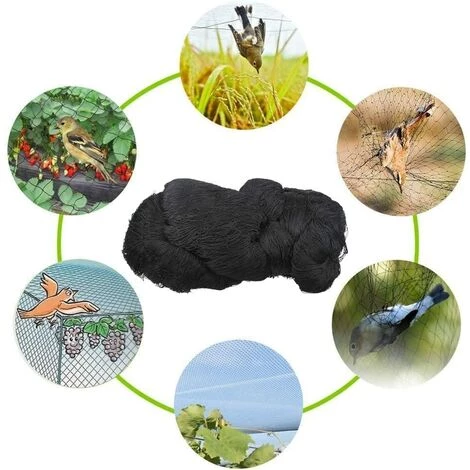 MODOU Filet Anti-Oiseaux En Maille Filet De Protection Filet De Protection Filet De Jardin Filet De Bassin Filet De Volière Filet D'étang Contre Les Oiseaux Robuste Anti-UV (15m X 7.5m) 4 MODOU Filet Anti-Oiseaux En Maille Filet De Protection Filet De Protection Filet De Jardin Filet De Bassin Filet De Volière Filet D'étang Contre Les Oiseaux Robuste Anti-UV (15m X 7.5m) – Image 2