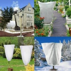 FLETéçA Plantes Houssed'hivernage Protection Plantes 100CM*156CM, Plantes Protection Contre Le Gel Des, Housse Protection Plantes, Couverture Végétale La Protection Contre Le Gel -Protection Pour Végétaux Soldes 66961680 5