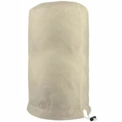 FLETéçA Voile D'hivernage Plante, Voile Hivernage Olivier, Voile Dhivernage Arbre, Housse De Protection Tomate Citronnier, Housse Hivernage Pour Plantes Sac Vegetaux Jardin Tissu Non Tissé (60×80cm, Beige*1)