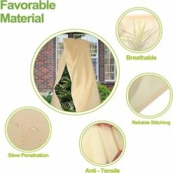 ZOLGINAH Hivernage Pour Plantes, Housse De Plante, Housse De Protection Pour Plante Non Tissée Protection Contre Le Gel Des Plantes En Pots Et Rosiers (120 X 180CM) 10 ZOLGINAH Hivernage Pour Plantes, Housse De Plante, Housse De Protection Pour Plante Non Tissée Protection Contre Le Gel Des Plantes En Pots Et Rosiers (120 X 180CM) -Protection Pour Végétaux Soldes 67395335 4