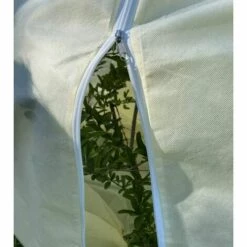ZOLGINAH Voile D'hivernage Plante 100 X 120 Cm Avec Fermeture éclair Housses De Protection Pour Plantes Palmiers En Pot D'olivier Résistant Aux Déchirures UV Stable Réutilisable 80 G/m² Beige -Protection Pour Végétaux Soldes 67395349 3